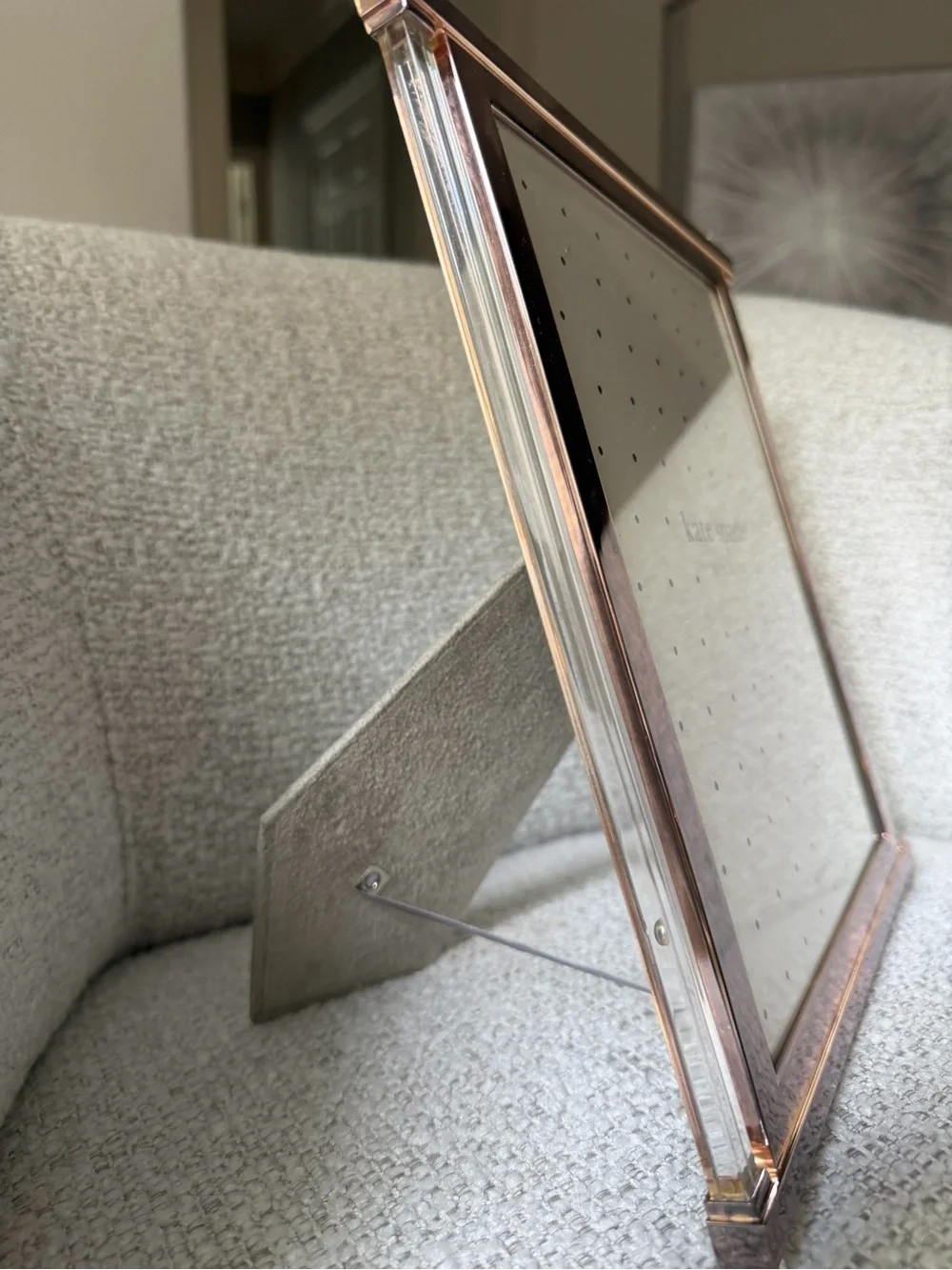 Kate Spade New York 8 x 10 Bronze Clear Acrylics Metal Photo Frame
